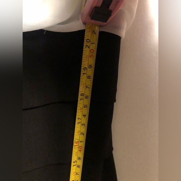 White and Black Sweet Storm Dress - Picture 7 of 9